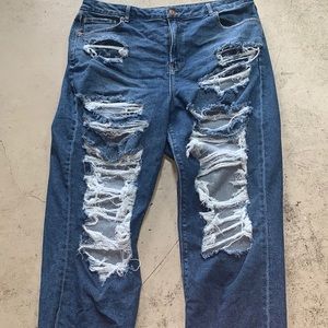 American eagle curvy mom jeans